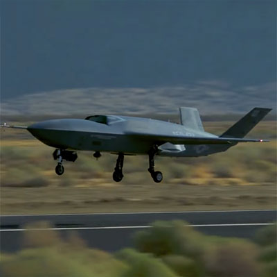 GA-ASI YFQ-42A CCA Prototype Crashes During California Test Flight