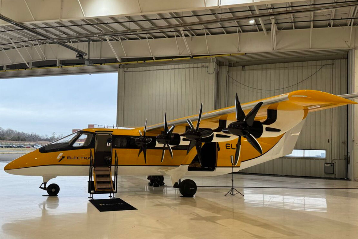 Electra Sees Demand for 16,000 Hybrid-Electric Aircraft in USA
