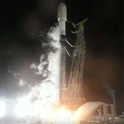 SpaceX Sends South Korean Imaging Satellite, 44 More Payloads to Orbit on Falcon 9