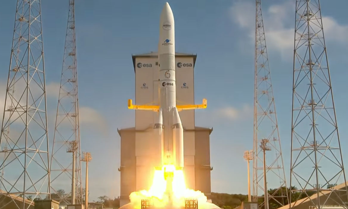 Arianespace Sends Heaviest-Ever Payload to Orbit on Amazon Leo Mission