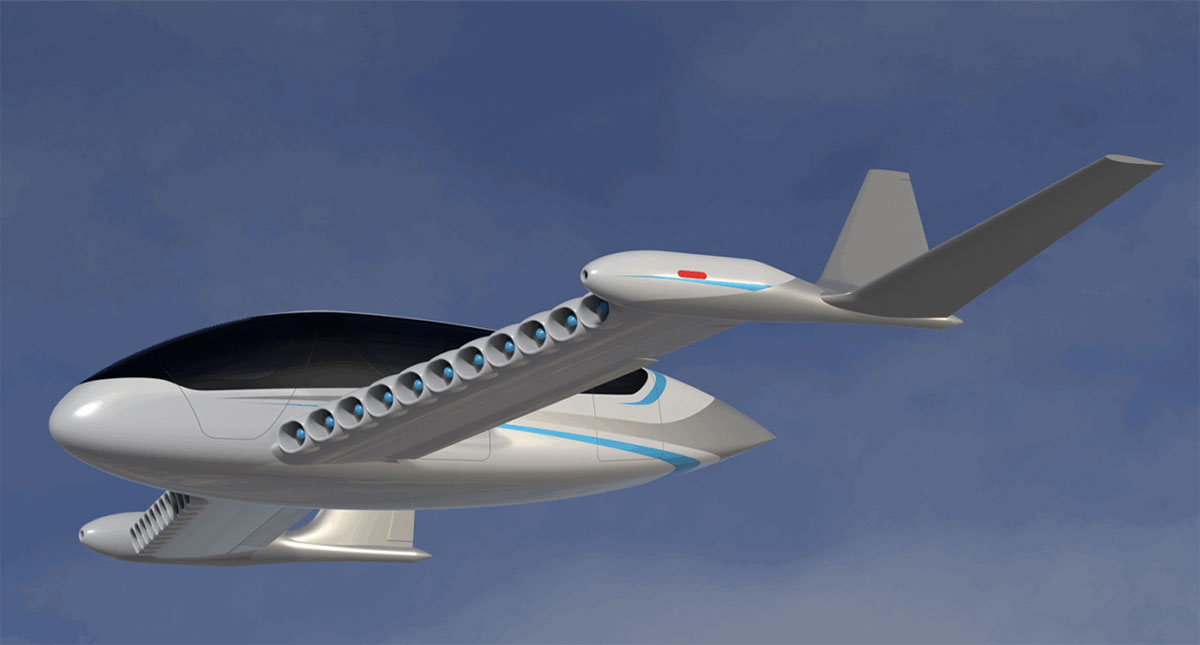 Whisper Aero Details JetFoil Near-VTOL Concept as CEO Earns AIAA Honor