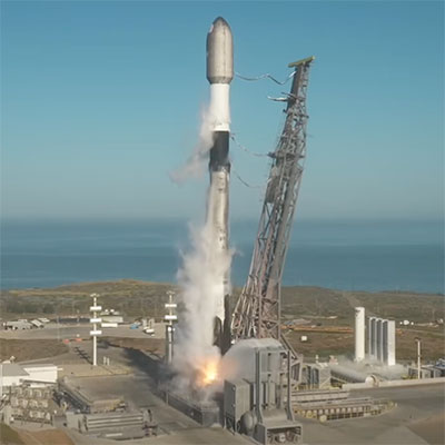 SpaceX Launches Classified U.S. Space Force Mission from Vandenberg