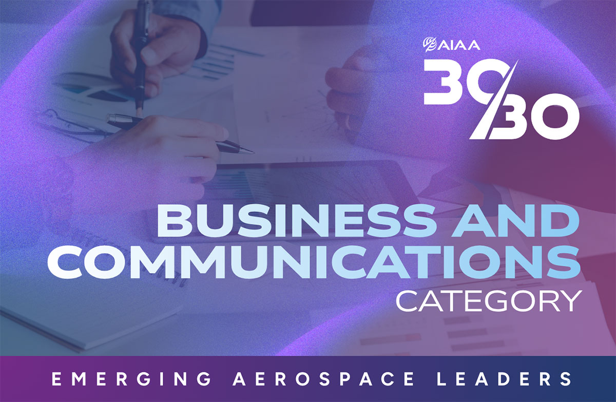 2026 AIAA 30/30 Recipients Announced: Aircraft Technology, Integration, and Operations Category